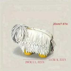 Furry Friend Dog Shaped Bag - Bear Hugs