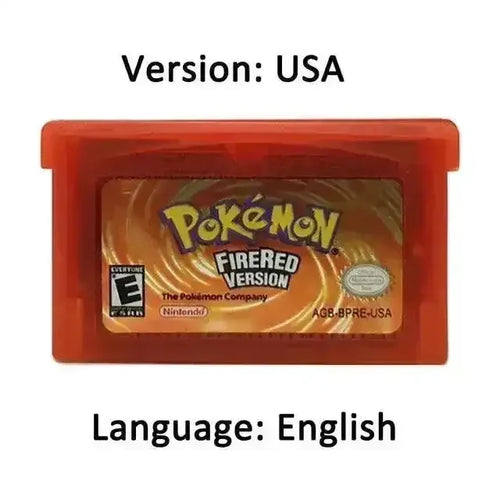 Game Boy Advance Pokemon Cartridges - Bear Hugs