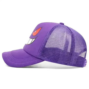 Gengar Purple Sun Cap - Bear Hugs