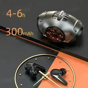 GeyoFree M7 Metal Mech Earphones - Bear Hugs