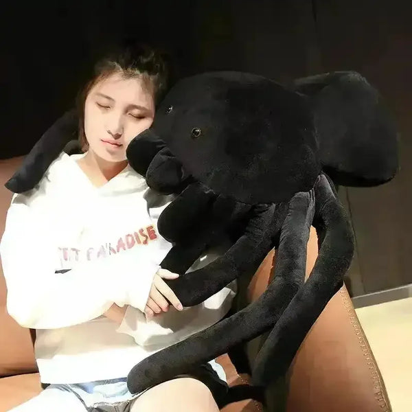 Giant Creepy Black Spider Plush Toy - Bear Hugs