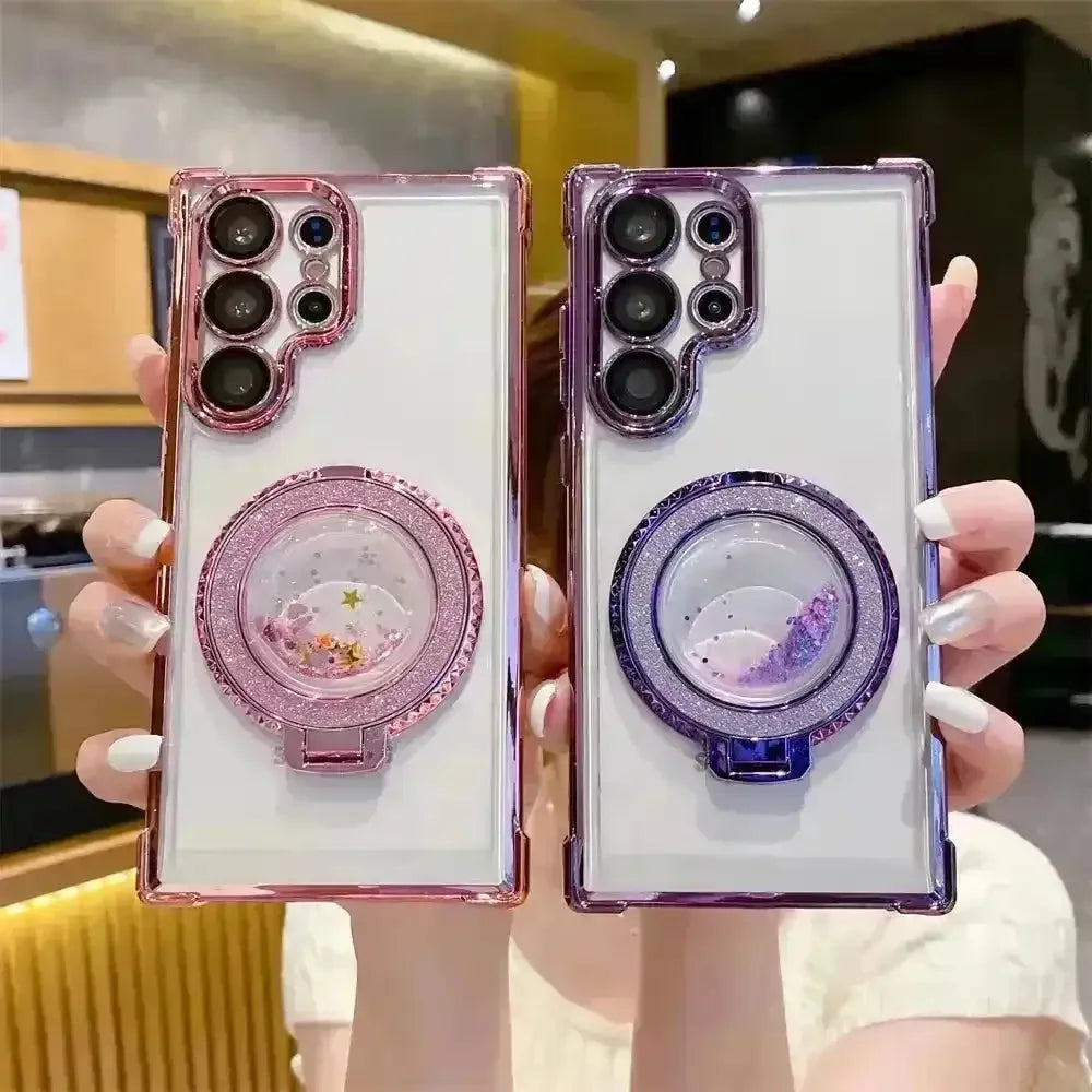 Glitter Quicksand Case (For Samsung) - Bear Hugs