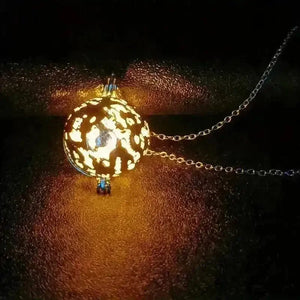 Globe Dragon And Phoenix Embossed Luminous Pendant - Bear Hugs
