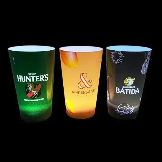 Glow & Go LED Party Cups (12 oz) - Bear Hugs
