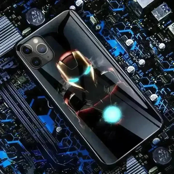 Glowing Avengers Smart LED Cover (For Samsung) - Bear Hugs