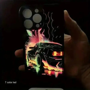 Glowing Car LED Smart Voice Controlled Cover (For iPhone) - Bear Hugs