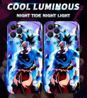 Glowing Dragon Ball Z Voice Controlled Smart LED Cover (For iPhone) - Bear Hugs
