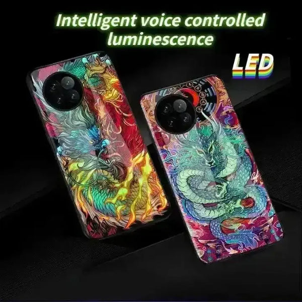 Glowing Dragon Smart Voice Controlled Cover (For iPhone) - Bear Hugs