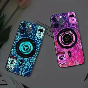 Glowing Futuristic Voice Controlled LED Case (For iPhone) - Bear Hugs