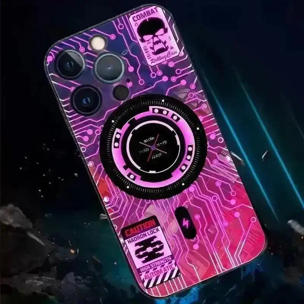 Glowing Futuristic Voice Controlled LED Case (For iPhone) - Bear Hugs