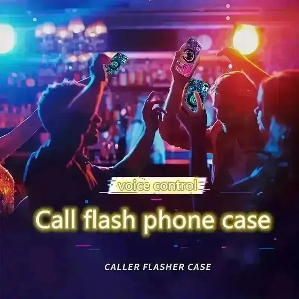 Glowing Futuristic Voice Controlled LED Case (For iPhone) - Bear Hugs