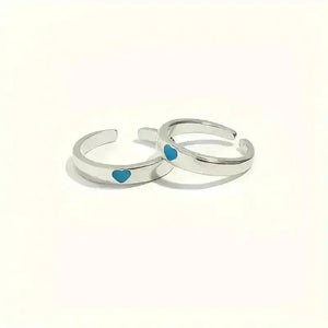 Glowing Heart Adjustable Ring - Bear Hugs
