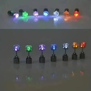 Glowing LED Earrings - Bear Hugs