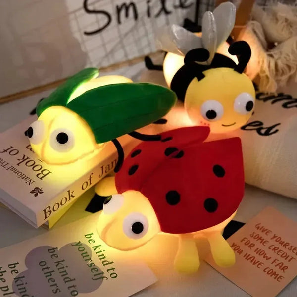 Glowing LED Insect Plushies - Bear Hugs