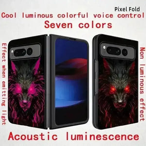 Glowing Wolf Smart Voice Controlled Cover (For iPhone) - Bear Hugs