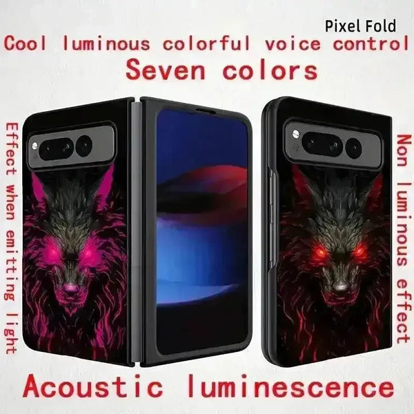 Glowing Wolf Smart Voice Controlled Cover (For iPhone) - Bear Hugs