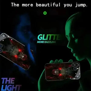 Glowing Wolf Smart Voice Controlled Cover (For Samsung) - Bear Hugs