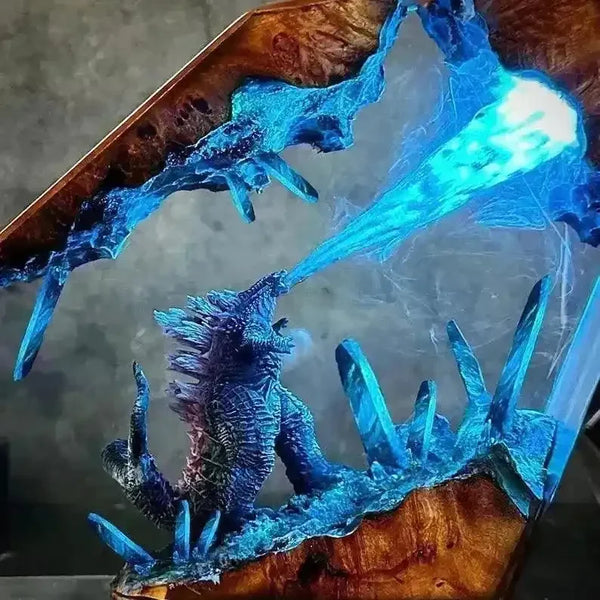 Godzilla Handmade Resin Night Light - Bear Hugs