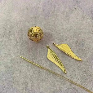 Golden Snitch Proposal Ring Box - Bear Hugs