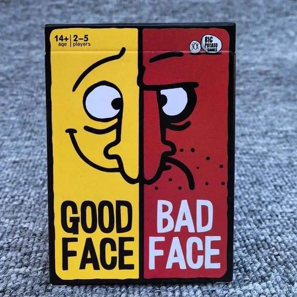 Good Face Bad Face Card Game - Bear Hugs