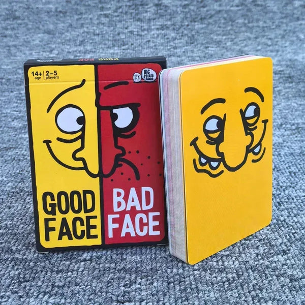 Good Face Bad Face Card Game - Bear Hugs