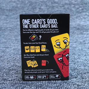 Good Face Bad Face Card Game - Bear Hugs