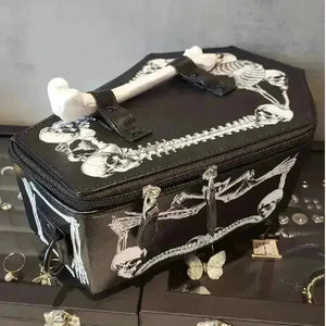 Gothic Coffin Shaped Bag - Bear Hugs