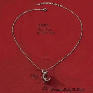 Gothic Dragon Heart Pendant - Bear Hugs