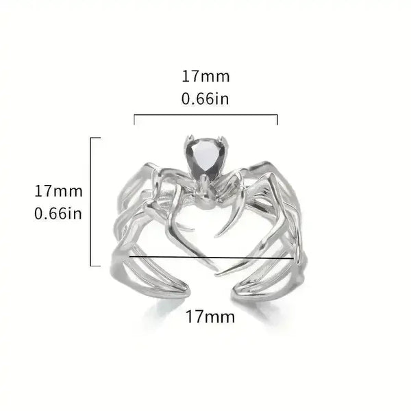 Gothic Spider Ring - Bear Hugs