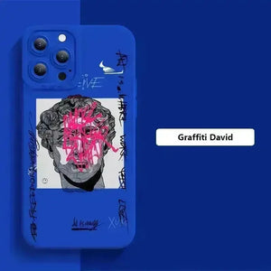 Graffiti Art Aesthetic Soft Phone Case (For iPhones) - Bear Hugs