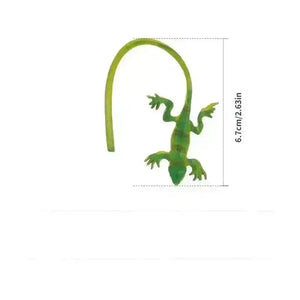 Green Lizard Shaped Ear Clip - Bear Hugs