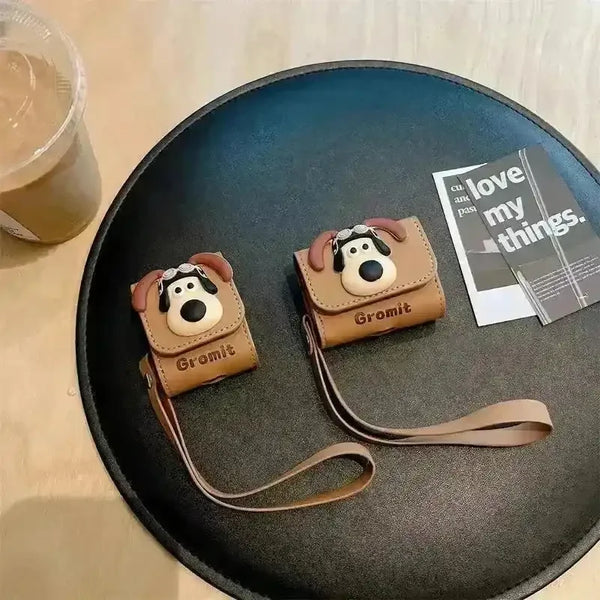 Gromit Pilot Dog Case (For Airpods) - Bear Hugs