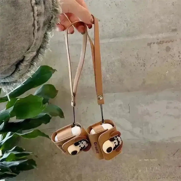 Gromit Pilot Dog Case (For Airpods) - Bear Hugs
