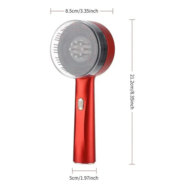 Growth Genesis Red Light Therapy Massage Comb - Bear Hugs