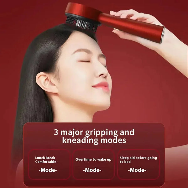 Growth Genesis Red Light Therapy Massage Comb - Bear Hugs