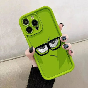 Grumpy Grid Expression Phone Case (For iPhones) - Bear Hugs