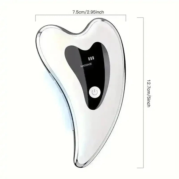 Gua Sha Red and Blue Light Facial Massager - Bear Hugs