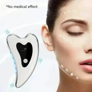 Gua Sha Red and Blue Light Facial Massager - Bear Hugs