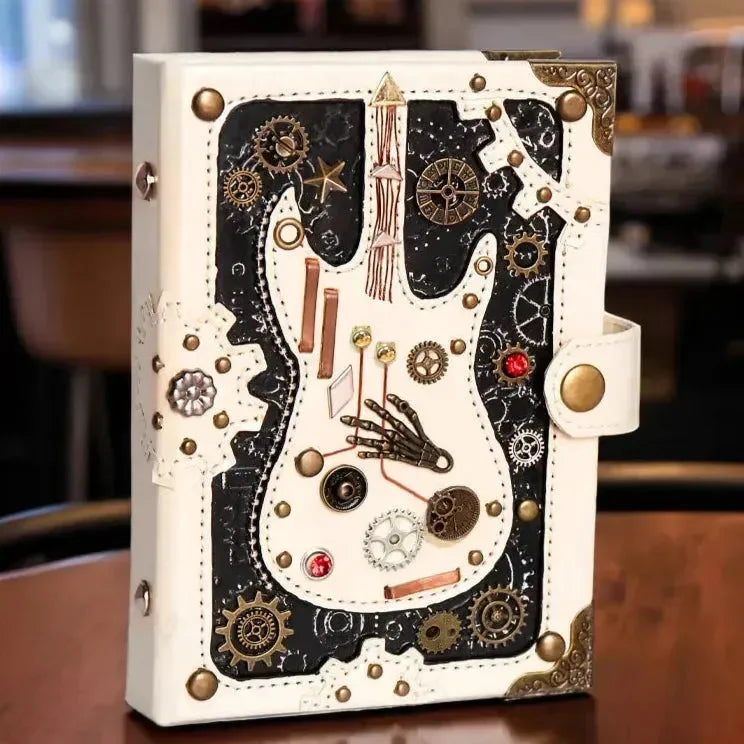 Guitar Embossed Premium Notebook - Bear Hugs