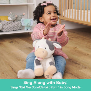 Gund Buttermilk the Cow Interactive Plushie - Bear Hugs