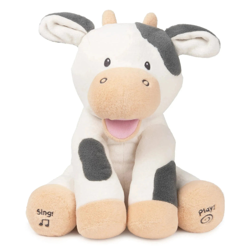 Gund Buttermilk the Cow Interactive Plushie - Bear Hugs