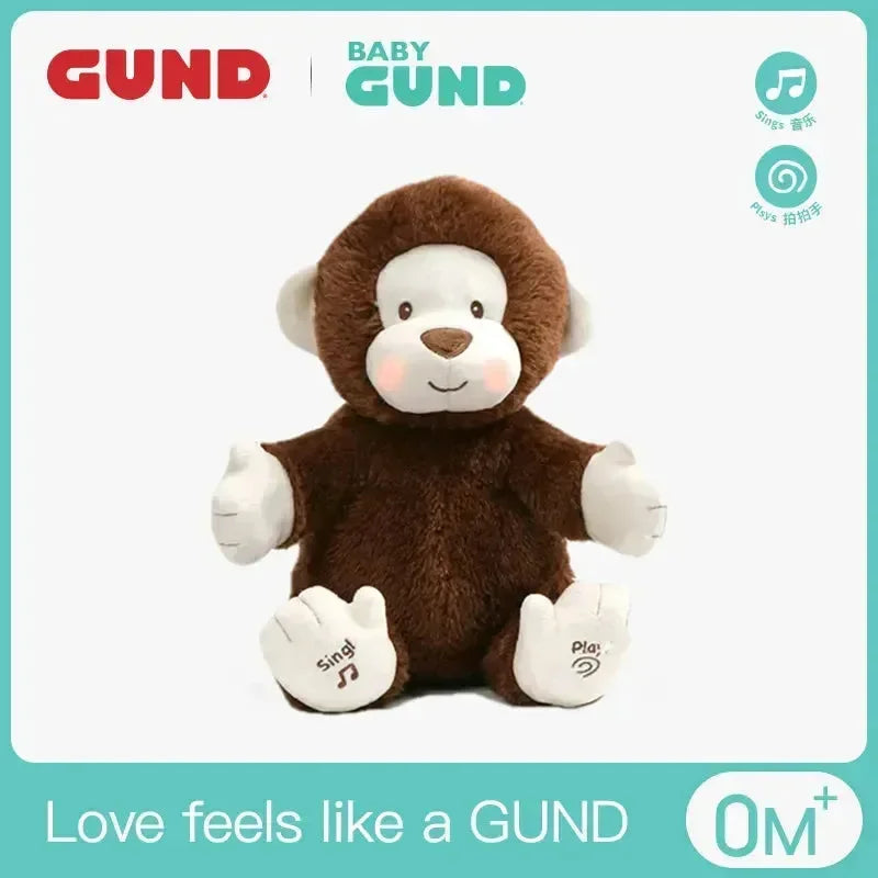 GUND Clappy Monkey Interactive Plushie - Bear Hugs