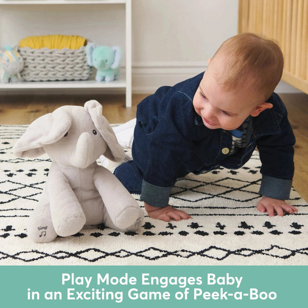 Gund Flappy The Elephant Interactive Plushie - Bear Hugs