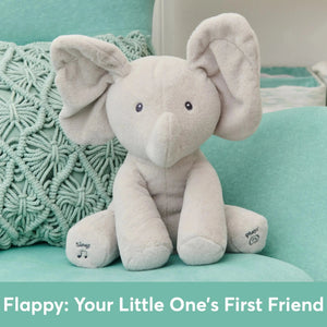 Gund Flappy The Elephant Interactive Plushie - Bear Hugs