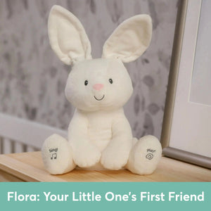 Gund Flora the Bunny Interactive Plushie - Bear Hugs