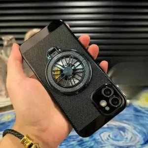 Gyrobracket Electroplate Grid Phone Case (For iPhones) - Bear Hugs