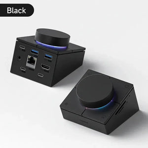 Hagibis Knob USB-C Hub With Shortcut Buttons Docking Station - Bear Hugs