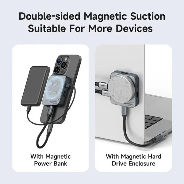 Hagibis Magnetic Type-C Multiport Adapter Docking Station - Bear Hugs
