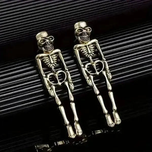 Halloween Skeleton Dangle Earrings - Bear Hugs