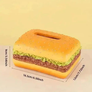 Hamburger & Wrap Novelty Tissue Box Holders - Bear Hugs